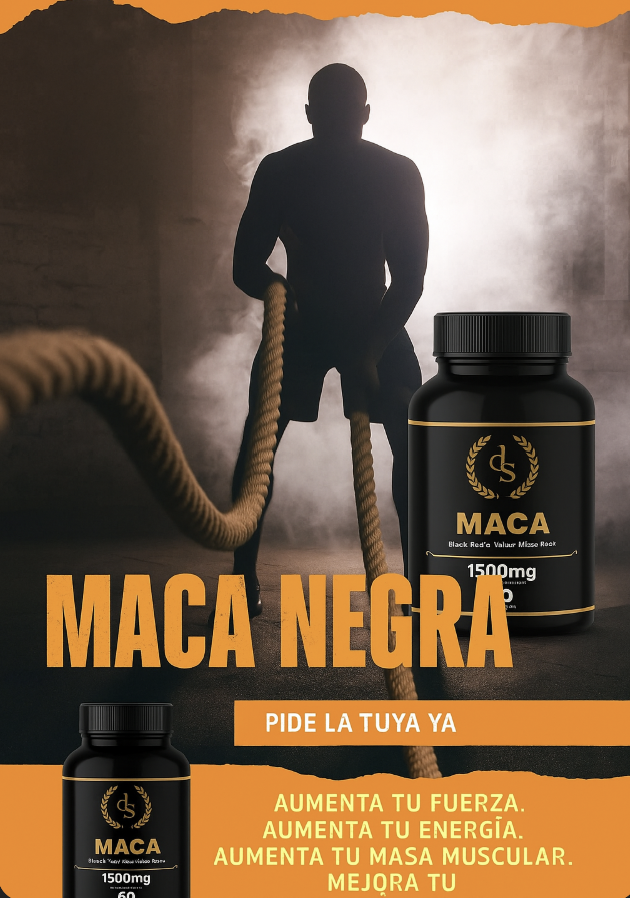 Energía Natural Peruana Maca Negra