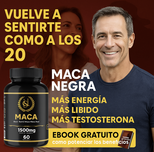 Energía Natural Peruana Maca Negra
