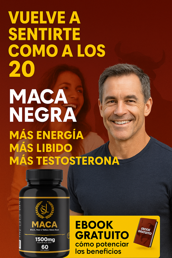 Energía Natural Peruana Maca Negra