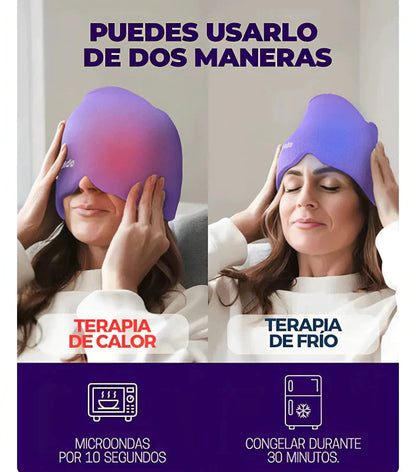 COLDCAP GORRO CON GEL TERAPEUTICO ANTI MIGRAÑAS