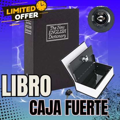 CAJA FUERTE SECRETA Tipo Libro