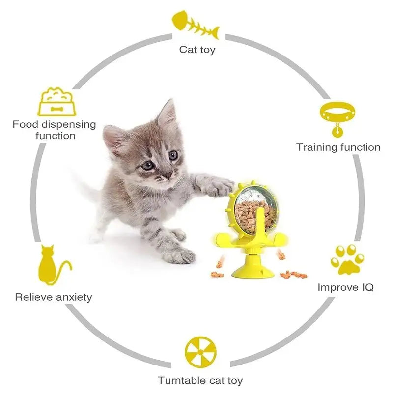 JUGUETE DISPENSADOR REMOLINO 3000 PARA MASCOTAS